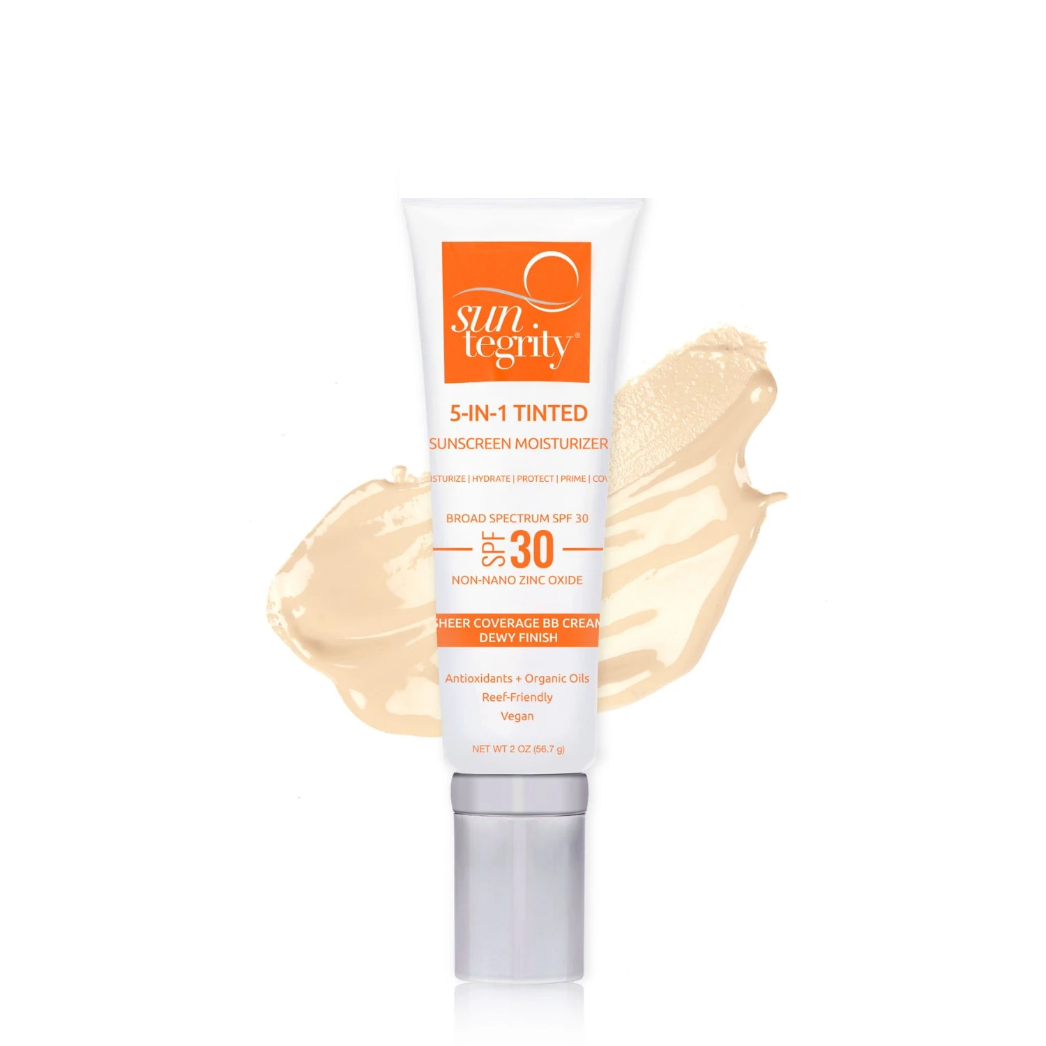 5-in-1 Tinted Moisturizing Face Sunscreen 4 5-in-1 Tinted Moisturizing Face Sunscreen - Image 2