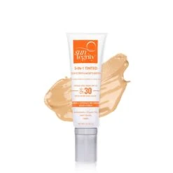 5-in-1 Tinted Moisturizing Face Sunscreen 13 5-in-1 Tinted Moisturizing Face Sunscreen -Beauty Essence Shop 35 in 1Tinted GoldenLight wswatch name
