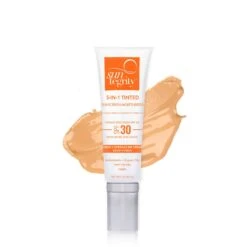 5-in-1 Tinted Moisturizing Face Sunscreen 14 5-in-1 Tinted Moisturizing Face Sunscreen -Beauty Essence Shop 45 in 1Tinted Medium wswatch name