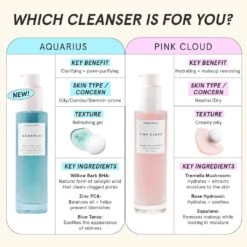 Aquarius BHA + Blue Tansy Clarity Cleanser -Beauty Essence Shop AQUA 1101140 6