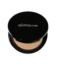 Pressed Foundation With Rosehip Complex -Beauty Essence Shop Chestnut Pressed Foundation with Rosehip Antioxidant Complex Compact Alima Pure