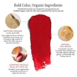 The Red Edit Lipstick Refill -Beauty Essence Shop CopyofCredo Red Edit Lipsticks Infographics v4