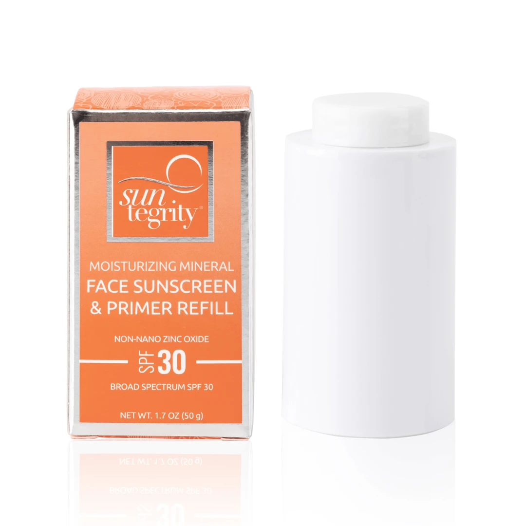 Moisturizing Mineral Face Sunscreen & Primer, SPF 30 4 Moisturizing Mineral Face Sunscreen & Primer, SPF 30 - Image 2
