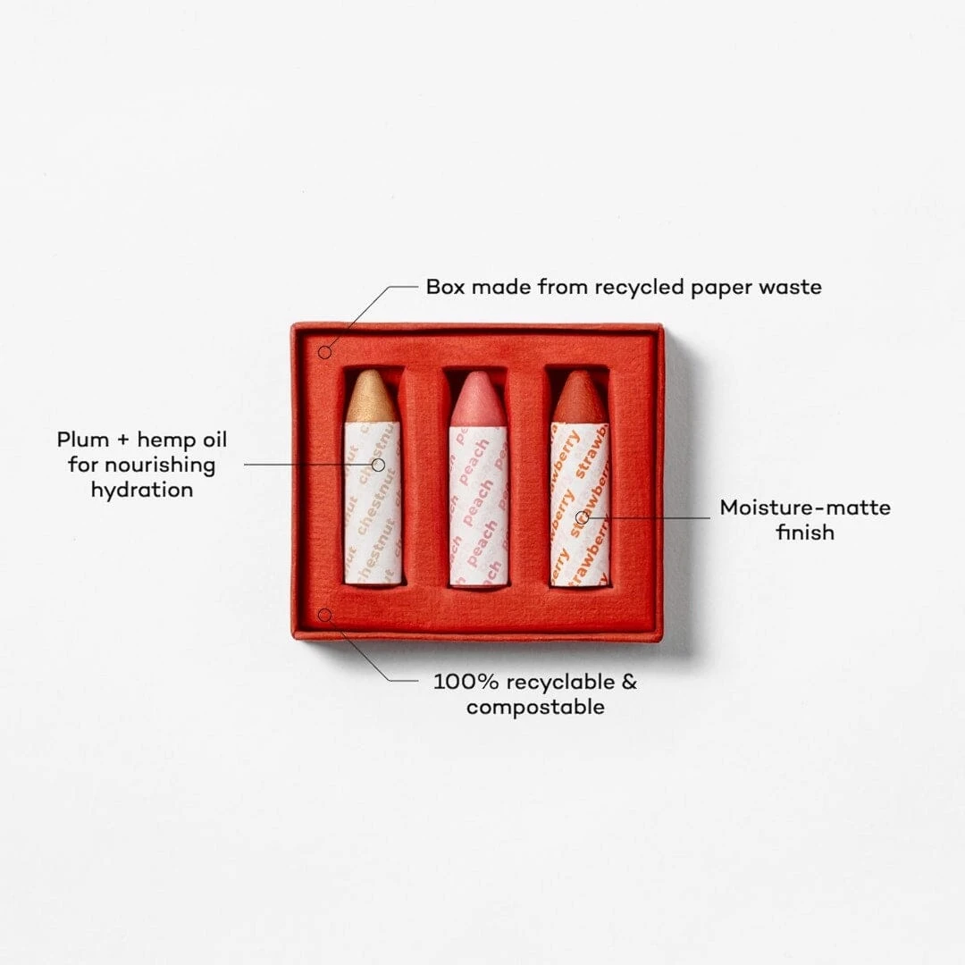 Golden Hour Lip-to-Lid Trio 5 Golden Hour Lip-to-Lid Trio - Image 3