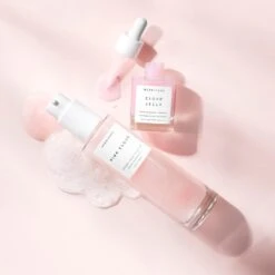 Pink Cloud Rosewater + Tremella Creamy Jelly Cleanser -Beauty Essence Shop HB102 7