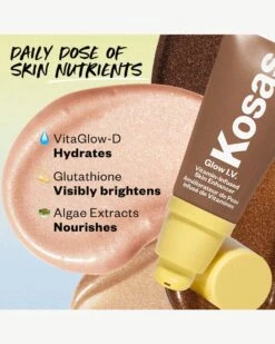 Glow I.V. Vitamin-Infused Skin Enhancer -Beauty Essence Shop Kosas2023 GlowI.V PDP 06 Ingredients