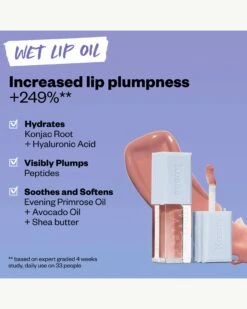 The Wet Set: Undressed Duo -Beauty Essence Shop Kosas TheWetSet UndressedDuo wetlipoil clinicals 7