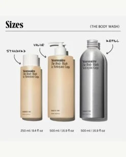 The Body Wash - Fragrance-Free -Beauty Essence Shop Necessaire Bodywash FF Jumbo Sizes 03