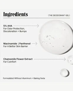 The Deodorant Gel - Fragrance-Free -Beauty Essence Shop Necessaire RetailerGraphics 2023 TheDeodorantGel Credo 11