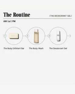 The Deodorant Gel - Fragrance-Free -Beauty Essence Shop Necessaire RetailerGraphics 2023 TheDeodorantGel Credo 12