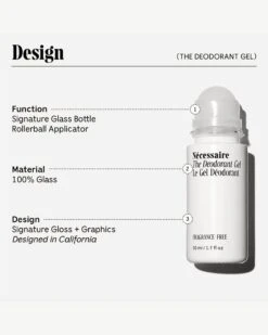 The Deodorant Gel - Fragrance-Free -Beauty Essence Shop Necessaire RetailerGraphics 2023 TheDeodorantGel Credo 16