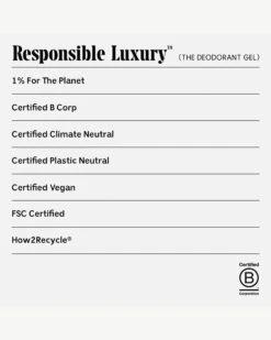 The Deodorant Gel - Fragrance-Free -Beauty Essence Shop Necessaire RetailerGraphics 2023 TheDeodorantGel Credo 18