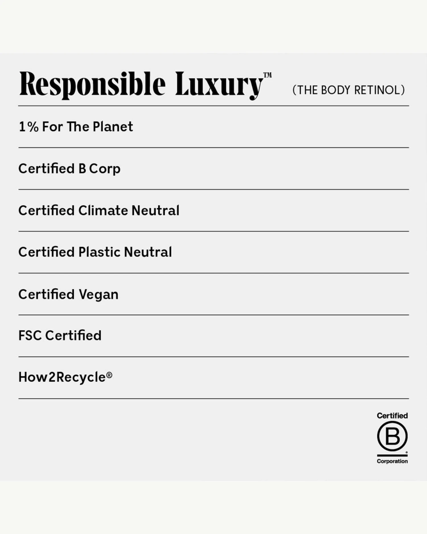 The Body Retinol 12 The Body Retinol - Image 10