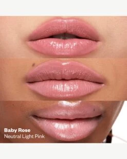 Wet Stick Moisturizing Lip Shine -Beauty Essence Shop PDP WetStick Baby Rose skintone