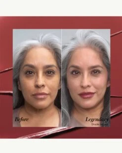 RMS Beauty Legendary Serum Lipstick -Beauty Essence Shop RMS LegendaryLipsticSerum BeforeAfter 09 Angela