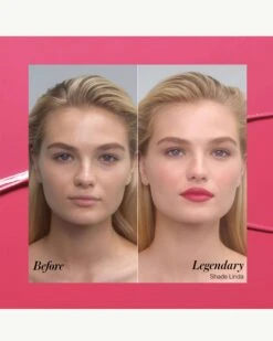 RMS Beauty Legendary Serum Lipstick -Beauty Essence Shop RMS LegendaryLipsticSerum BeforeAfter 09 Linda