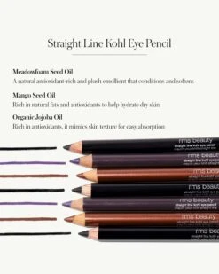 RMS Beauty Straight Line Kohl Eye Pencil -Beauty Essence Shop RMS StraightLineKohlEyePencil Ingredients 05