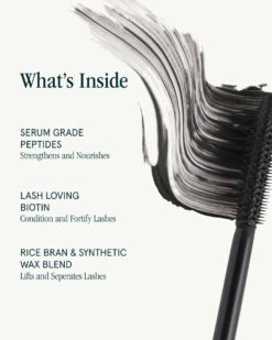 Peptide Lengthening Mascara 19 Peptide Lengthening Mascara -Beauty Essence Shop SOSHE PeptideLengtheningMascara Ingredients 04