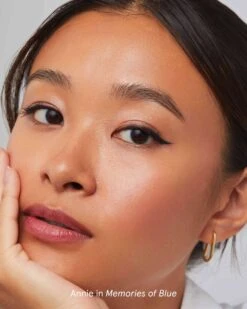 Precision Waterproof Eyeliner -Beauty Essence Shop SOSHE PrecisionEyeliner Model 05 Memoriesofblue