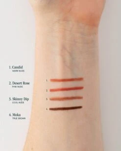 Soft Glide Lip Pencil -Beauty Essence Shop SOSHE SoftGlideLipPencil ShadeFinder 03