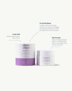 Superfruit Lactic + Multifruit 8% AHA Exfoliating Mask -Beauty Essence Shop ThreeShips SuperfruitExfoliatingMask Ingredients 03