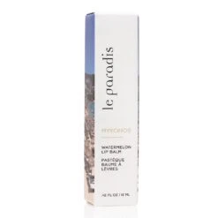 Mykonos Watermelon Lip Balm -Beauty Essence Shop leparadismykonoswatermelonlipbalmbox2atcredobeauty